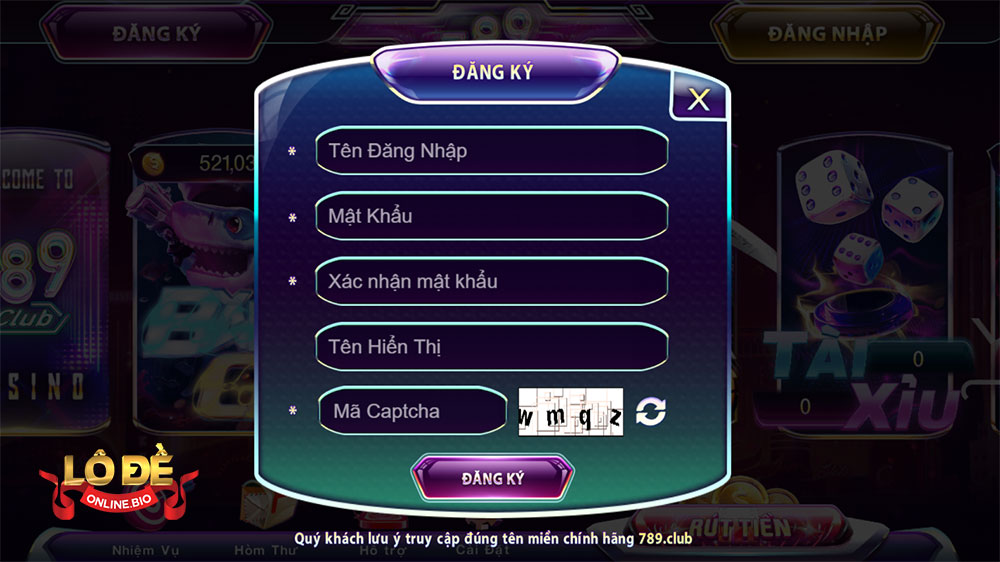 789club - Cổng game đẳng cấp nhất dành cho dân chơi Tất cả những gì anh em cần làm là đăng ký tài khoản chỉ với 4 bước siêu đơn giản