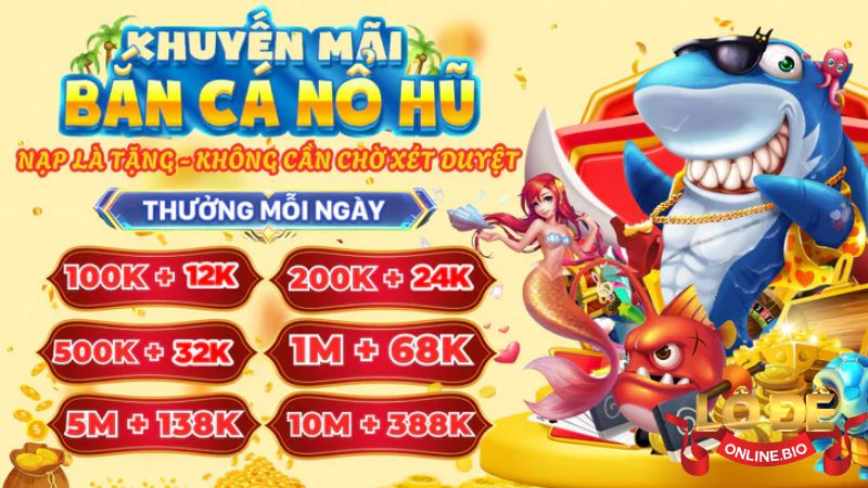 Khuyến mãi cập nhật hàng ngày dành cho tất cả hội viên