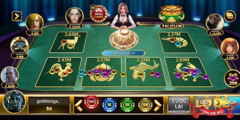 Bầu cua online - Khám phá về luật lệ và cách cược trực tuyến Những cửa cược bầu cua online cơ bản