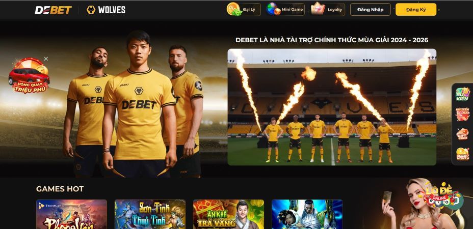 Debet - Cổng game cá cược uy tín hàng đầu hiện nay Những điểm nổi bật của cổng game Debet