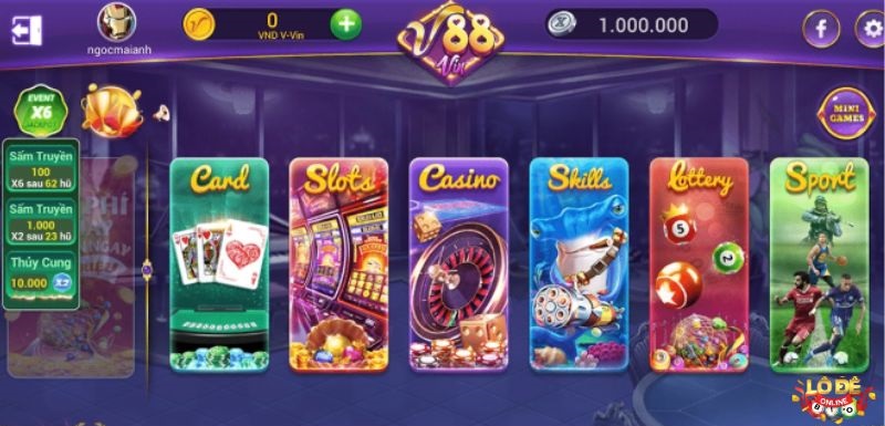Sơ lược thông tin về cổng game Vin88