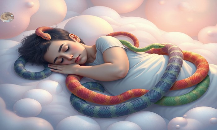 Điềm báo trong giấc mơ có rắn đỏ